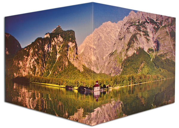 PanoramaEcke (75:75) mit eigenem Motiv